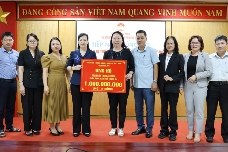 Thành phố Huế ủng hộ 1 tỷ hỗ trợ Nhân dân Bắc Ninh khắc phục thiệt hại do bão lũ