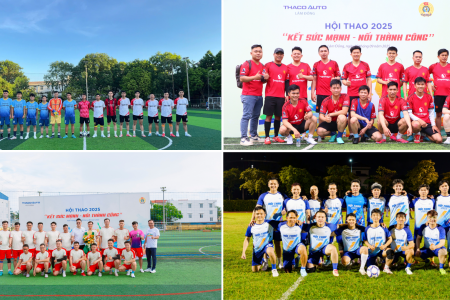Rộn ràng Hội thao “Kết sức mạnh - Nối thành công” năm 2025 trên toàn hệ thống THACO AUTO