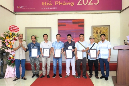 Khai mạc và Trao giải Triển lãm Mỹ thuật Hải Phòng 2025