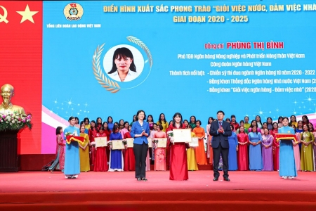 Tôn vinh nữ đoàn viên công đoàn năng động, sáng tạo, trách nhiệm