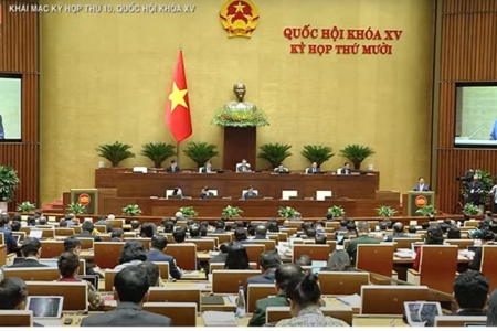 TRỰC TIẾP: Khai mạc Kỳ họp thứ 10, Quốc hội khóa XV