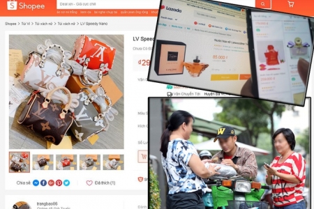Hàng giả, hàng kém chất lượng vẫn xuất hiện trên các sàn thương mại điện tử