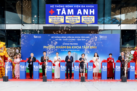 Bệnh viện Tâm Anh khai trương “siêu phòng khám” quy mô lớn, công nghệ cao tại Cầu Giấy - Hà Nội