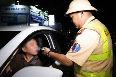 Cần Thơ: Hơn 300 tài xế vi phạm nồng độ cồn trong 4 ngày, chủ yếu vào buổi tối