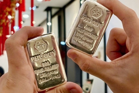 Giá bạc hôm nay 24/10: Thế giới và trong nước đồng loạt tăng trở lại