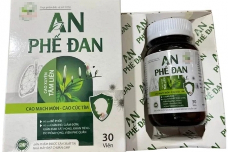 Sở Y tế TP. HCM cảnh báo: An Phế Đan không phải thuốc điều trị bệnh