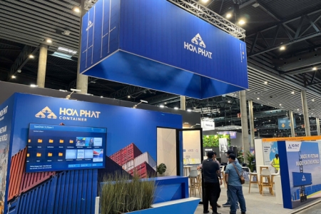 Vỏ container Hòa Phát gây ấn tượng mạnh tại triển lãm Intermodal Europe 2025