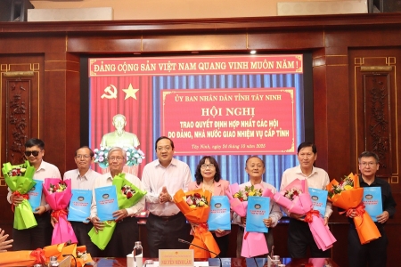 Tây Ninh hợp nhất 15 hội cấp tỉnh, tinh gọn tổ chức, nâng cao hiệu quả hoạt động xã hội