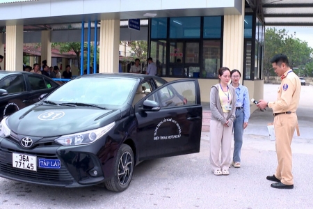 Công an Thanh Hóa thông báo lịch sát hạch, cấp Giấy phép lái xe trên địa bàn trong tháng 11