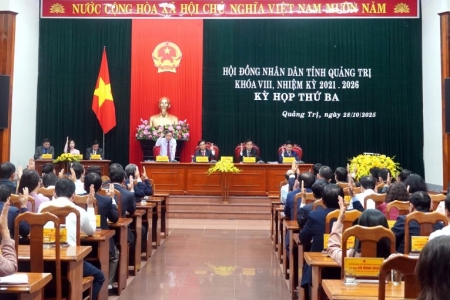 Quảng Trị: Kỳ họp thứ ba HĐND tỉnh thông qua 22 nghị quyết quan trọng
