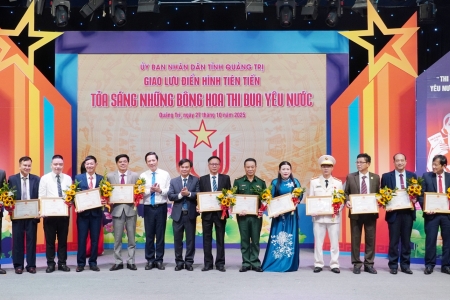 Quảng Trị tôn vinh 80 tập thể, cá nhân điển hình trong phong trào thi đua yêu nước