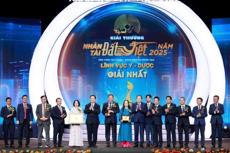 Vinh danh các nhân tài tiêu biểu tại giải thưởng Nhân tài đất Việt năm 2025