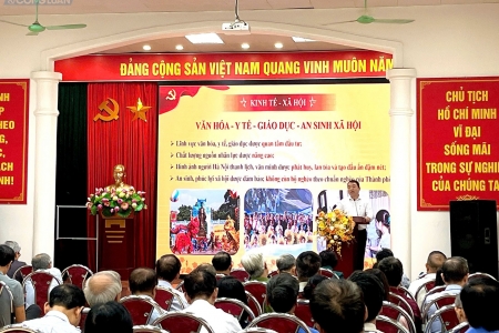 Phường Nghĩa Đô: Thông tin kết quả Đại hội Đại biểu Đảng bộ thành phố Hà Nội lần thứ XVIII