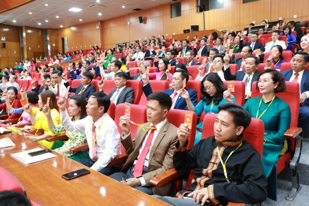 Phiên làm việc thứ nhất Đại hội đại biểu MTTQ Việt Nam tỉnh Bắc Ninh lần thứ I, nhiệm kỳ 2025 - 2030