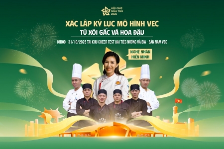 Hành trình xuyên Việt trong lòng VEC: 34 tỉnh, thành kể chuyện bằng sản vật tại Hội chợ Mùa Thu lần thứ nhất 2025