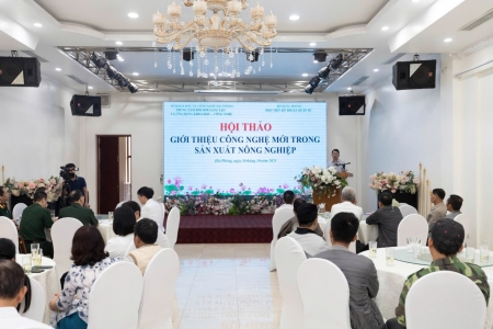 Hội thảo khoa học giới thiệu công nghệ mới trong sản xuất nông nghiệp