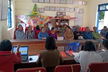 Xã Hoằng Hóa quyết tâm “cán đích” chiến dịch làm giàu, làm sạch cơ sở dữ liệu đất đai trước ngày 10/11