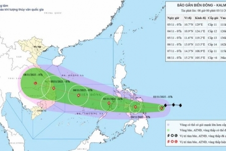 Thanh Hóa chủ động ứng phó với bão gần biển Đông (bão Kalmaegi)
