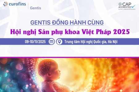 Eurofins GENTIS đồng hành cùng Hội nghị Sản Phụ khoa Việt - Pháp lần thứ 25 (2025)