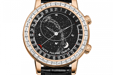 Siêu phẩm Patek Philippe 6104R-001: Đồng hồ 15 tỷ, nạm 60 viên kim cương