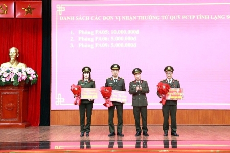 Công an Lạng Sơn giữ vững an ninh, lập nhiều chiến công