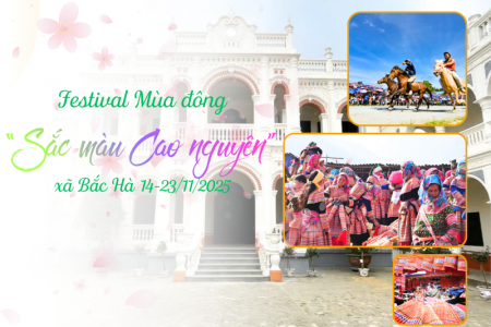 Festival Mùa Đông “Sắc màu Cao nguyên” 2025: Trải nghiệm độc đáo giữa mùa đông vùng cao Bắc Hà