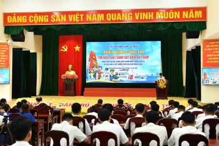 Cuộc thi “Tìm hiểu Luật Cảnh sát biển Việt Nam”: Tăng cường tuyên truyền pháp luật cho thanh niên