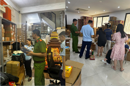 Hà Nội: Đội Quản lý thị trường số 14 tăng cường công tác quản lý dịp cuối năm