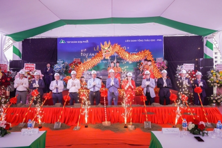 Khởi công Dự án Khu dân cư Sơn Phúc Lumera City với tổng mức đầu tư trên 1.230 tỷ đồng tại phường An Phong