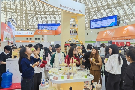 Sôi động không gian Triển lãm Quốc tế Cafe Show & Tea Show Hanoi 2025