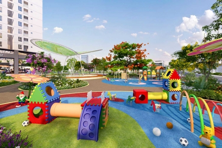 Hà Nội mở thêm không gian vui chơi cuối tuần cho trẻ em tại khu dân cư