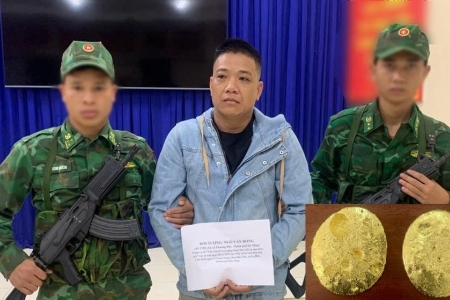 Đà Nẵng: Triệt phá vụ vận chuyển vàng lậu, thu giữ hơn 440 gram vàng 9999 trị giá 1,5 tỷ đồng