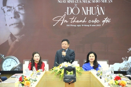 Họp báo giới thiệu Chương trình nghệ thuật kỷ niệm 103 năm Ngày sinh Nhạc sĩ Đỗ Nhuận