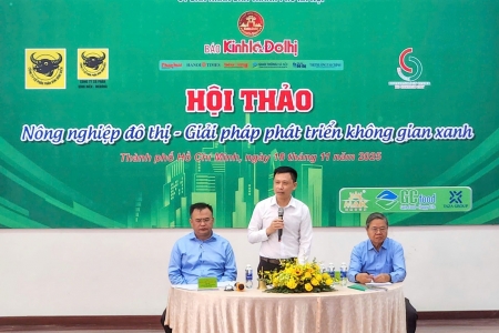 Nông nghiệp đô thị - Giải pháp cho không gian xanh bền vững