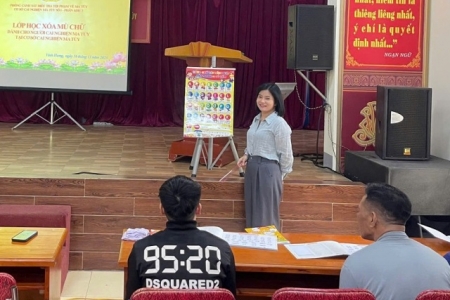 Nghệ An: Lớp học xóa mù chữ tại Cơ sở cai nghiện số 1 mang lại chuyển biến tích cực