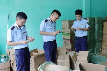 Lực lượng QLTT tỉnh Bắc Ninh xử lý 59 vụ vi phạm trong tháng 11