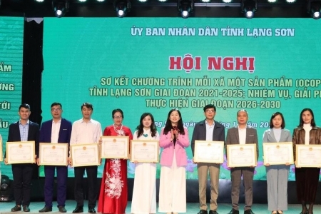 Lạng Sơn sơ kết Chương trình OCOP giai đoạn 2021–2025
