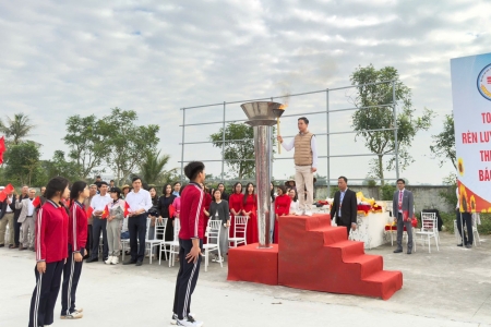 Xã Tân Minh tổ chức lễ khai mạc Đại hội Thể dục thể thao lần thứ nhất năm 2025