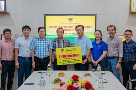 Bình Điền tiếp tục triển khai gói hỗ trợ khẩn cấp 3,1 tỷ đồng hướng về vùng lũ nam miền Trung