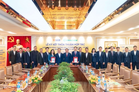 SHB và Vinachem ký thỏa thuận hợp tác
