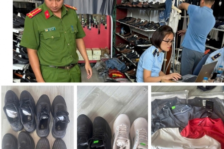 Hải Phòng: Phát hiện hộ kinh doanh hàng hóa nghi giả mạo nhãn hiệu