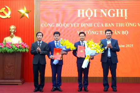 Nhân sự mới 3 tỉnh Quảng Trị, Đồng Tháp, Vĩnh Long