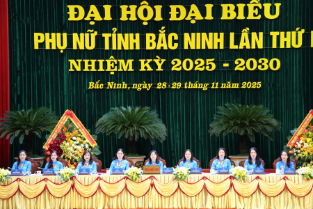 Đại hội đại biểu Phụ nữ tỉnh Bắc Ninh lần thứ I, nhiệm kỳ 2025 - 2030 thành công tốt đẹp