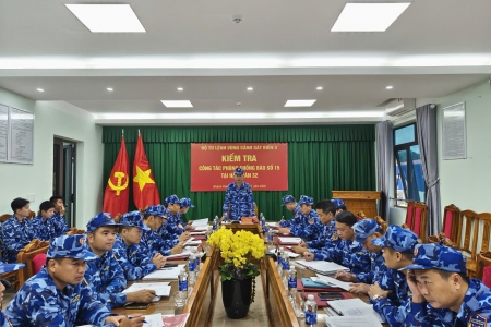 Bộ Tư lệnh Vùng Cảnh sát biển 3 chủ động ứng phó với bão số 15