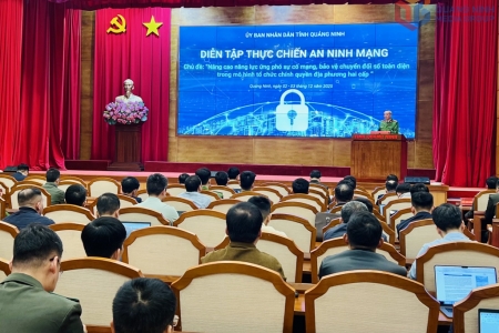 Quảng Ninh diễn tập thực chiến an ninh mạng