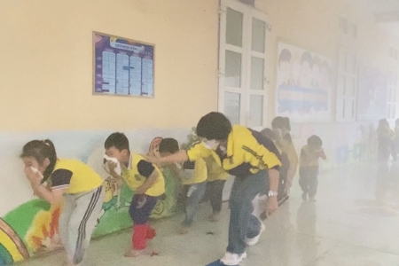 Hải Phòng: Tập huấn công tác phòng cháy chữa cháy cho cán bộ, giáo viên tại xã Trường Tân