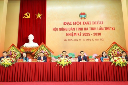 Hà Tĩnh khai mạc Đại hội đại biểu Hội Nông dân tỉnh lần thứ XI