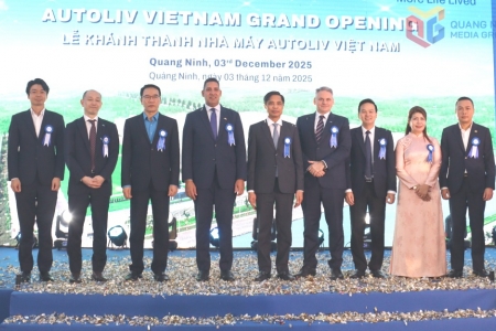 Khánh thành Nhà máy Autoliv Việt Nam tại KCN Sông Khoai