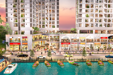 Thương phố bên sông – Sức hút khó cưỡng của Shophouse đã hiện hữu tại D-Aqua