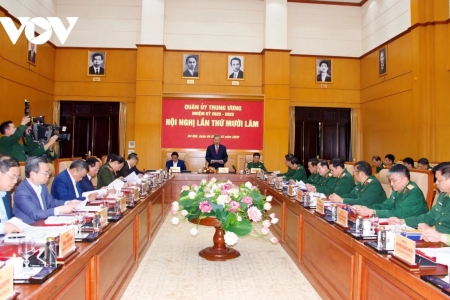 Tổng Bí thư: Toàn quân phải luôn kiên định đường lối quân sự, quốc phòng của Đảng